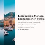 1 Letzebuerg a Monaco Economeschen Verglach