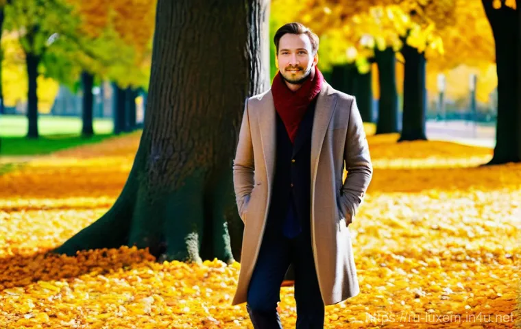 룩셈부르크 계절별 옷차림 - **Spring Layers in Luxembourg City:** A stylish woman in her late 20s to early 30s is walking gracef...