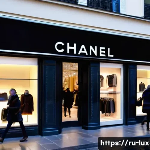 룩셈부르크 명품 할인 정보 - A sophisticated luxury shopping street scene in Luxembourg City center during winter sales, featurin...