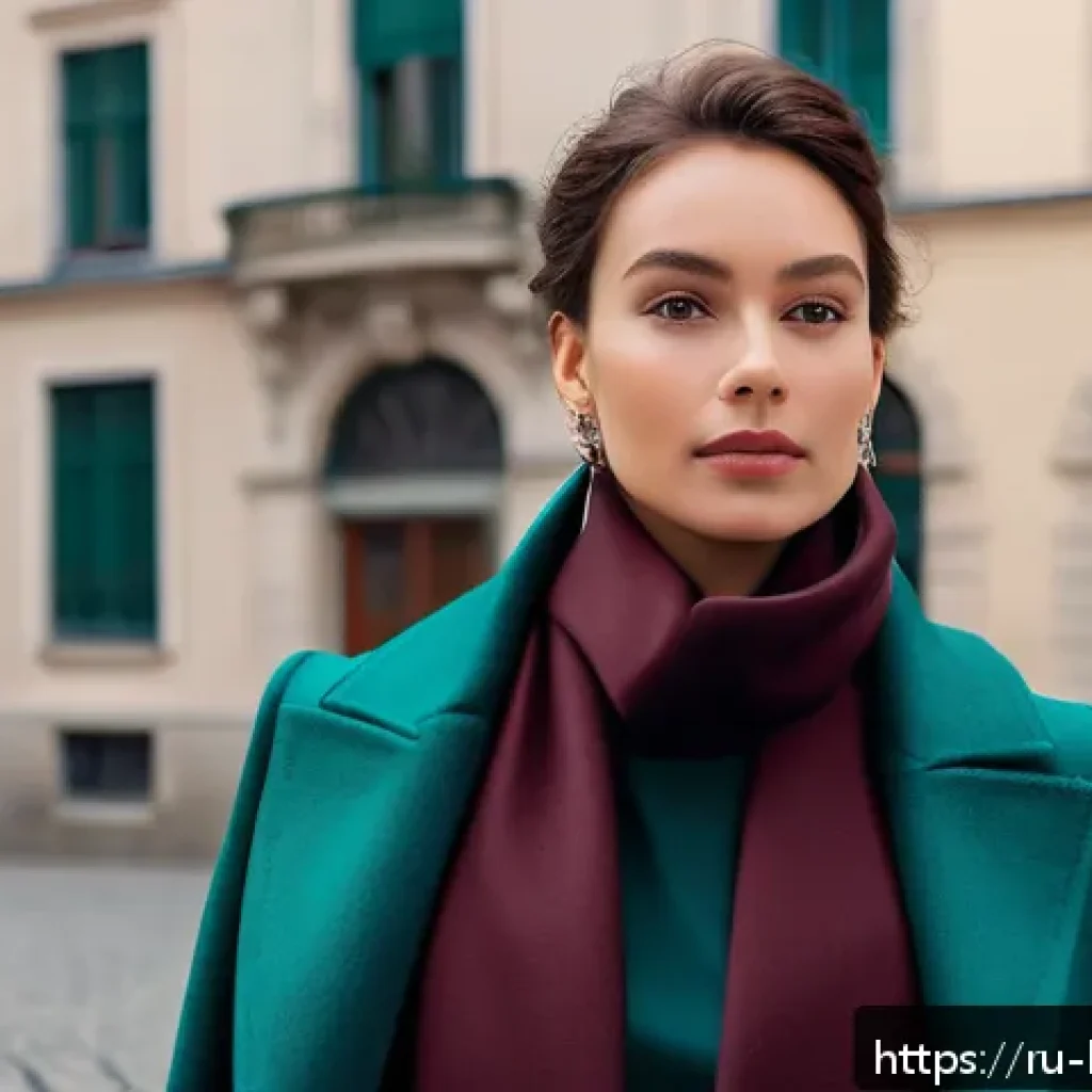 룩셈부르크 패션 트렌드 - A stylish urban scene in Luxembourg featuring a woman dressed in a modern interpretation of classic ...